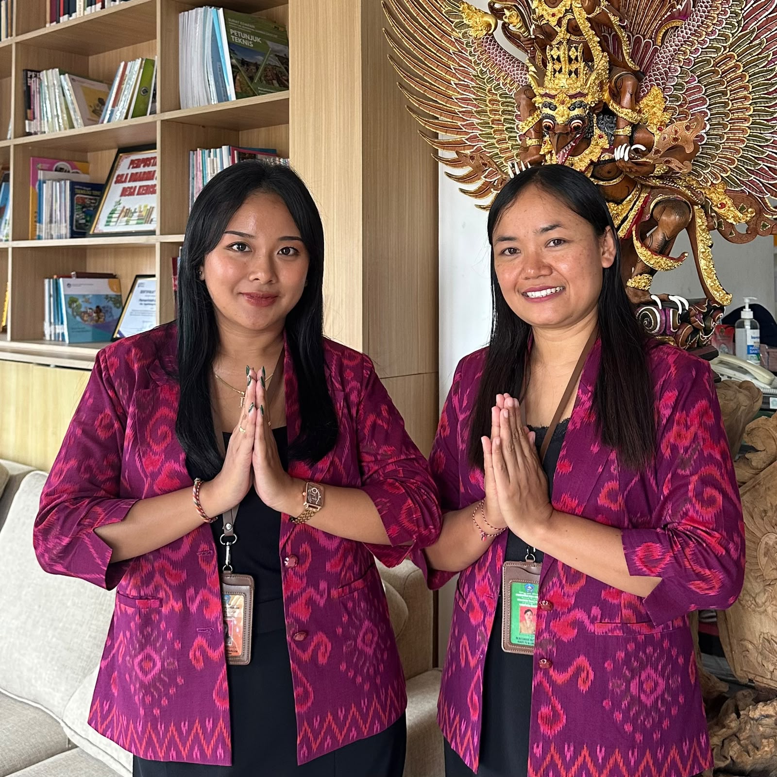 Foto Ni Luh Rina Dewi dan Ni Nyoman Septiari